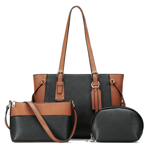 Women Handle Orange Cat Satchel Handbags Tote Purse Shoulder Bag Big Capacity Handbag 